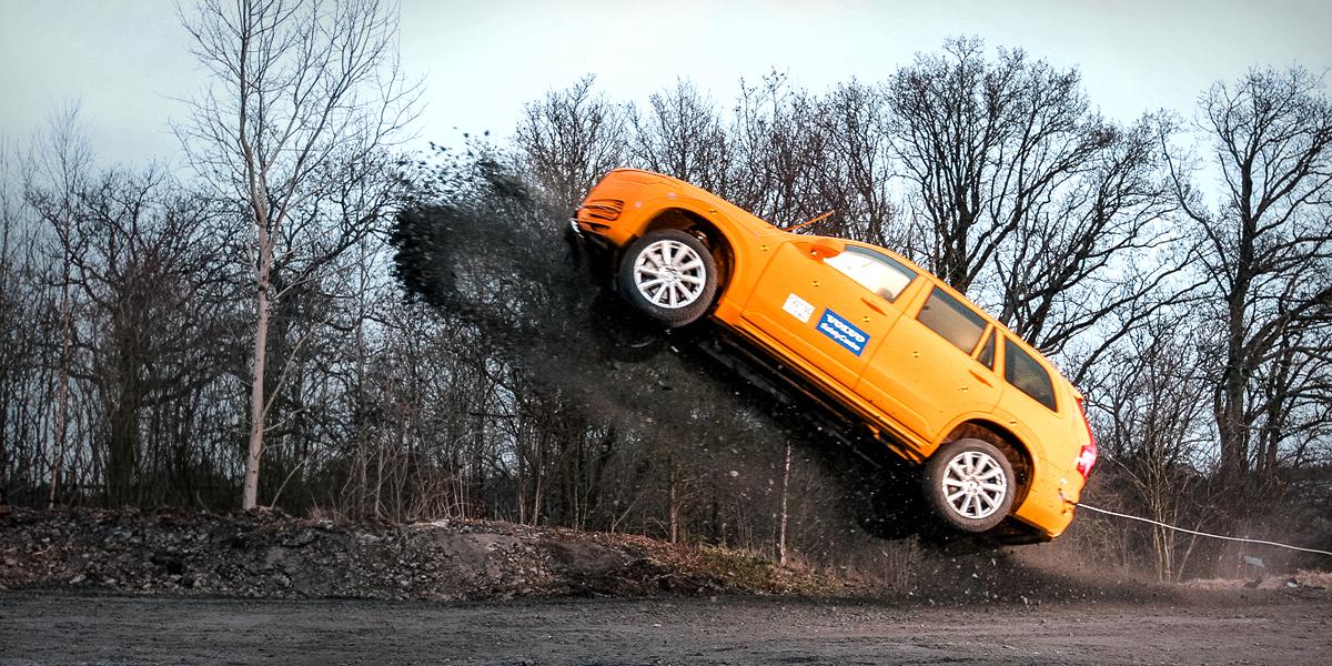 Фото Майка Симонова и Volvo