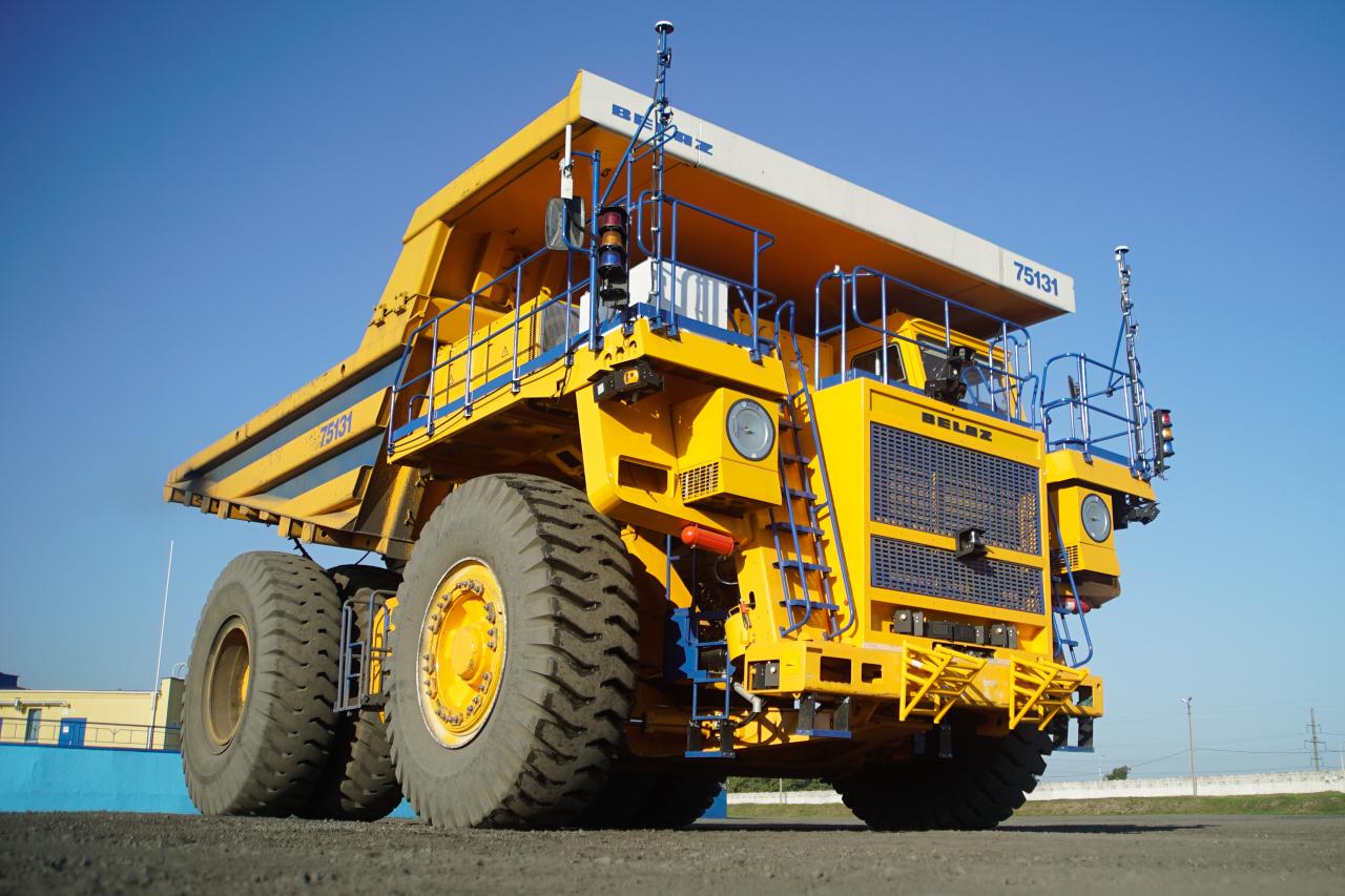  БелАЗы на автопилоте 