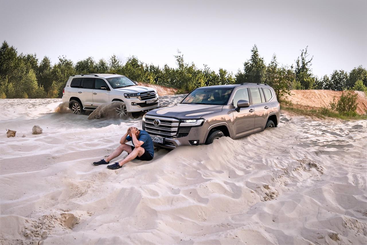 Королевская битва: Land Cruiser 300 бросает вызов предшественнику