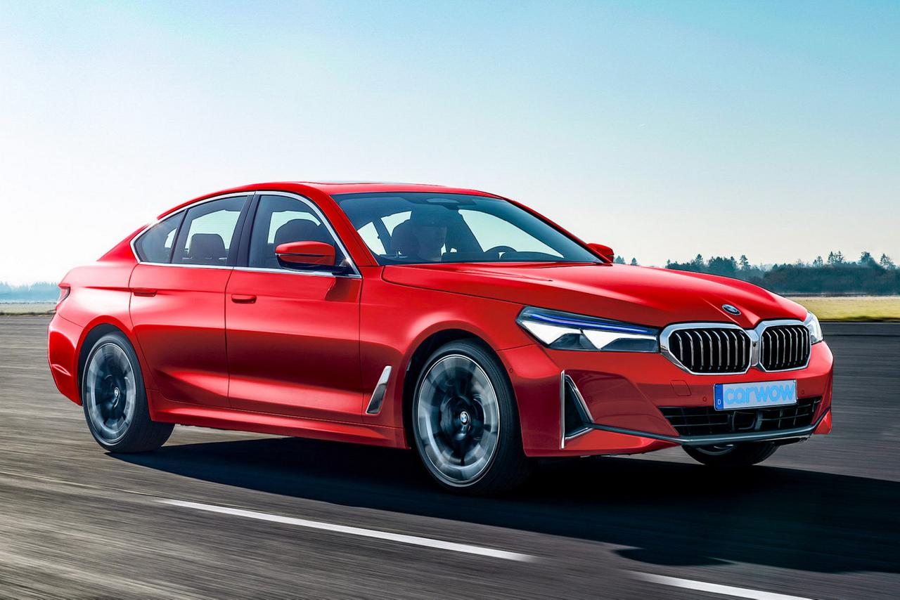 Новый BMW 5-Series, неофициальный рендер Сarwow