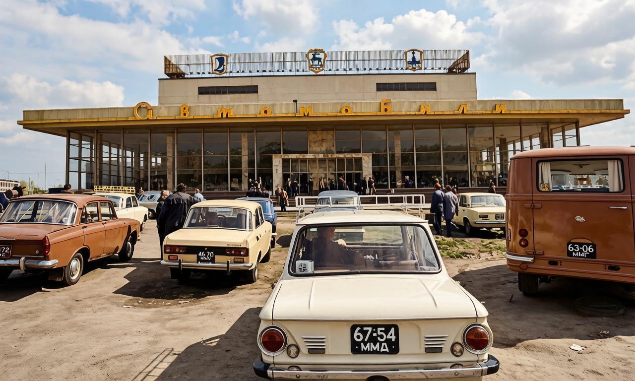 Авторынок "Южный порт" в Москве