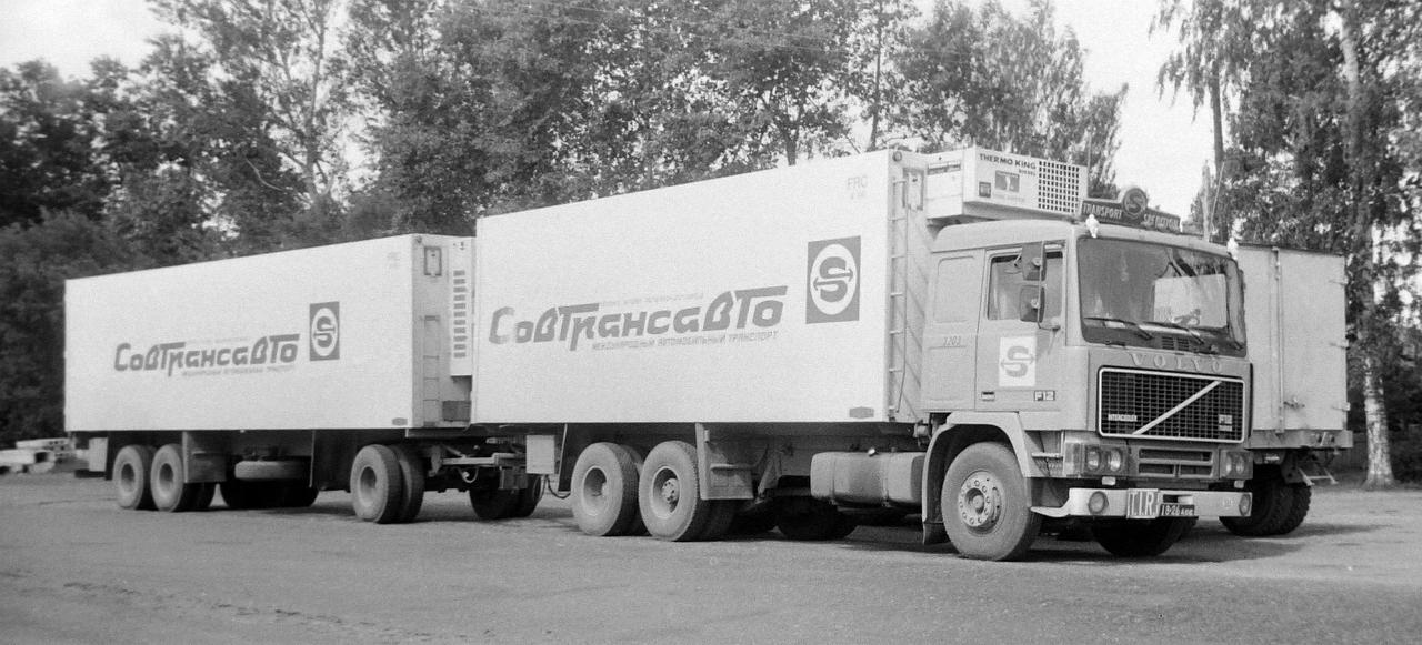 Грузовик Volvo F12 в "Совтрансавто"