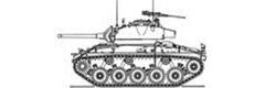**Light Tank M24 Chaffee («Чаффи»)**  
**Годы выпуска:** 1944 — 1945  
**Общий объем выпуска:** 4731 штук