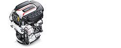 Двухлитровый мотор Audi S3 весит 148 килограммов -- на пять кило меньше, чем раньше. Он оснащен непосредственным впрыском и турбокомпрессором, рассчитанным на работу при температуре до 1000 градусов по Цельсию.