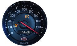 У каждого «Вейрона» на приборной панели есть «измеритель крутости», показывающий сколько именно лошадиных сил в конкретный момент выдает двигатель.