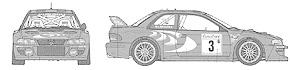 Марка Subaru трижды выигрывала чемпионат WRC - в 1995, 1996 и 1997 годах.