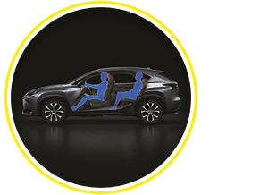 Расстояние между спинкой переднего кресла и спинкой заднего дивана – 962 мм. Лидер в классе!