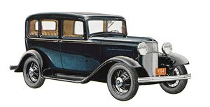 Формально М-1 — это лицензионная копия Ford Model B, существенно переработанного под советские реалии, начиная от рамы и подвески и заканчивая штампованными колесами вместо спиц. На иллюстрации фордовская 8-цилиндровая версия.