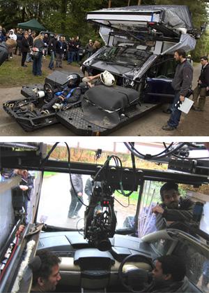 У Multipla Куарона даже откидывалось лобовое стекло, чтобы камера могла максимально отъехать назад и взять общий план