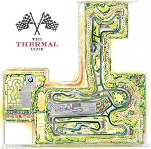 Мелкие точки вокруг трека — те самые участки под частные «гаражи» для хранения автомобилей. Справа — вторая линия участков, для проживания. Слева — территория школы вождения BMW, второй на территории США.