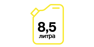 на 100 км — расход топлива за время теста