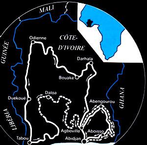 Все дороги ведут в Абиджан. Правда, преодолеть все 3800 км трассы не смог в итоге никто