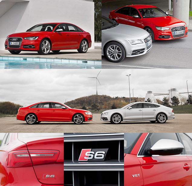 Нельзя сказать, что S6 сильно отличается от обычной А6, но дизайнерам удалось самыми незначительными, казалось бы, штрихами подчеркнуть значение буквы «S» в названии модели -- Sport. S6/S7 выглядят менее агрессивно, чем более заряженные RS-версии. Эти машины не созданы, чтобы быть «злыми» и жесткими. Они должны быть быстрым и по возможности комфортным. В наш век, когда конкретную модель Audi угадать непросто даже с 50 метров, определить принадлежность к S-линейке можно по зеркалам под алюминий и двойным перекладинам решетки радиатора.