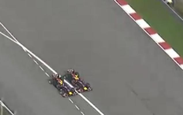 Бок о бок партнеры по Red Bull! Давно такого уже не было!