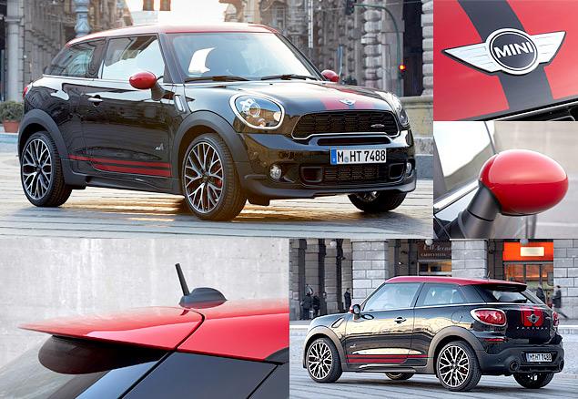 Длина Mini Paceman -- 4124 миллиметра. Это приблизительно на 10 сантиметров меньше, чем у хэтчбеков гольф-класса.