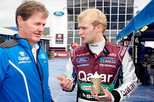 Евгений Новиков -- лучший из пилотов Малькольма Уильсона в Португалии