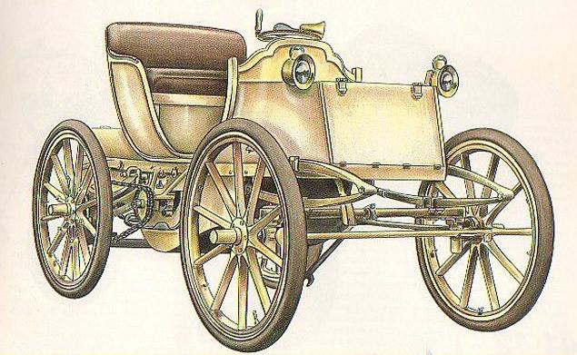 Первый в мире электромобиль-рекордсмен Jeantaud. На нем 18 декабря 1898 года Гастон де Шасслу-Лоба развил 39,24 миль в час (63,14 км/ч).