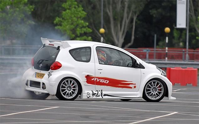 На обычном Aygo так не получится...