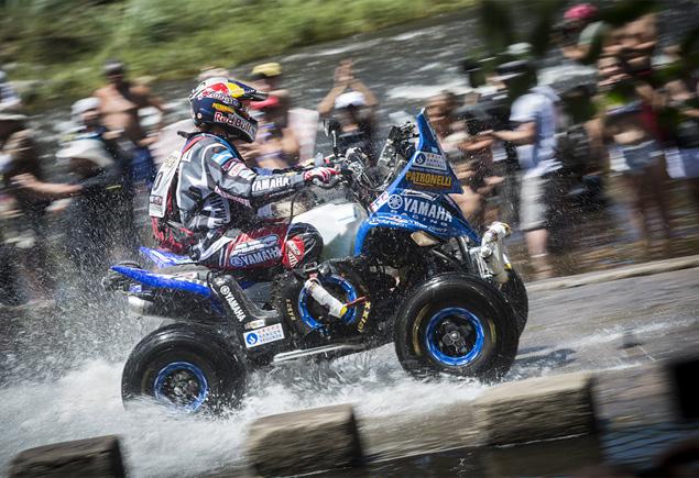 Так выглядел квадроцикл Патронелли до падения...