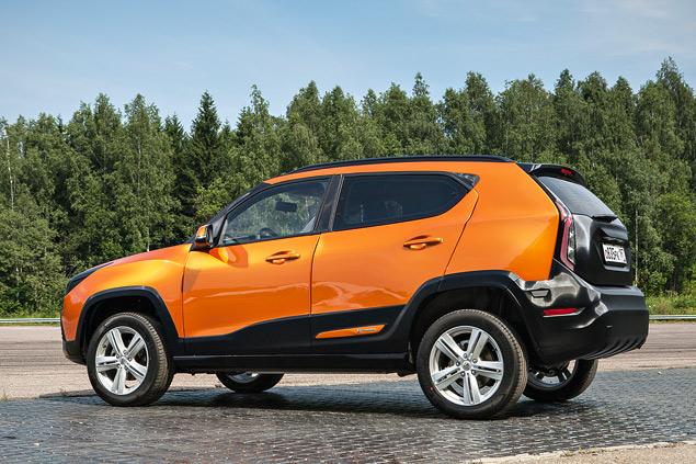 Как указано в официальной информации, прототипы «ё-кроссовера», на которых нам удалось поездить, технически максимально близки к серии.