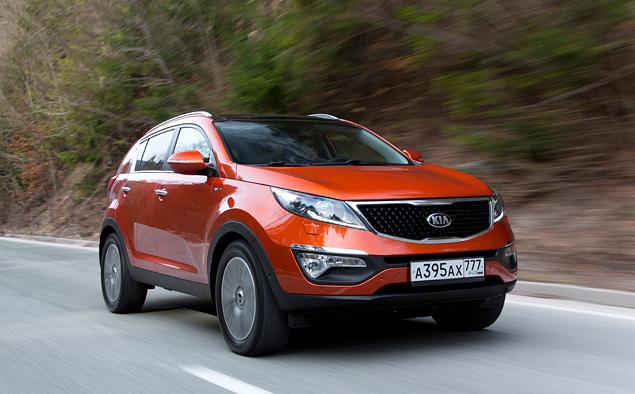 После обновления «Спортейджу» стал доступен передний парктроник – раньше был только задний