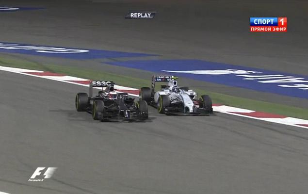 Борьба Баттона с Боттасом