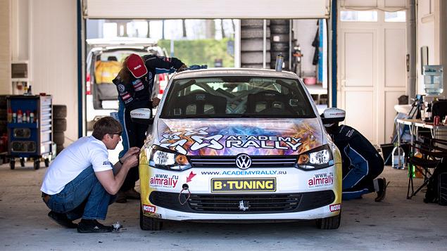 А теперь — гонки