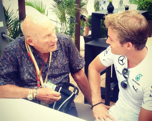 Фото со страницы Нико Росберга в Twitter.