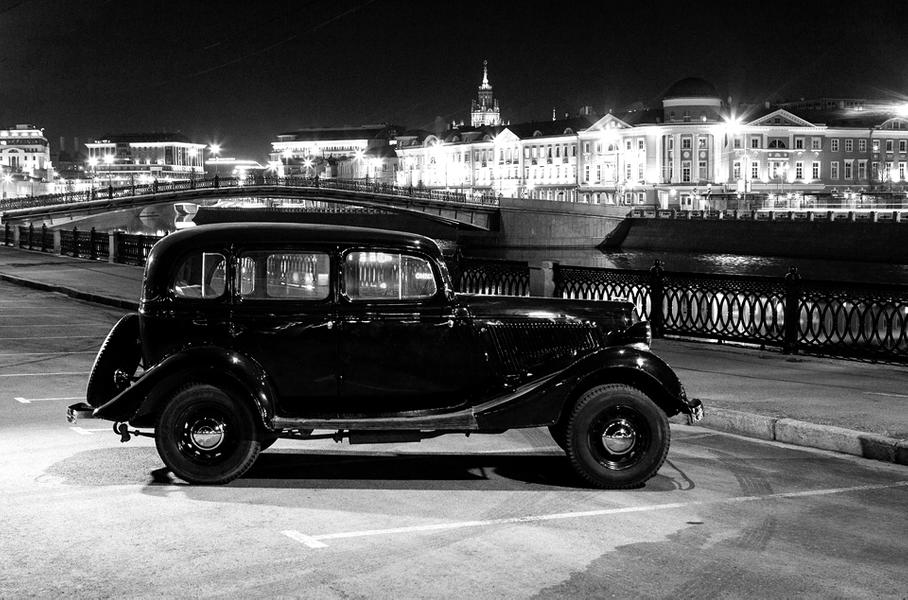 Резина на «Эмке» от польского фургончика Zuk - она приблизительно похожа на оригинальную.