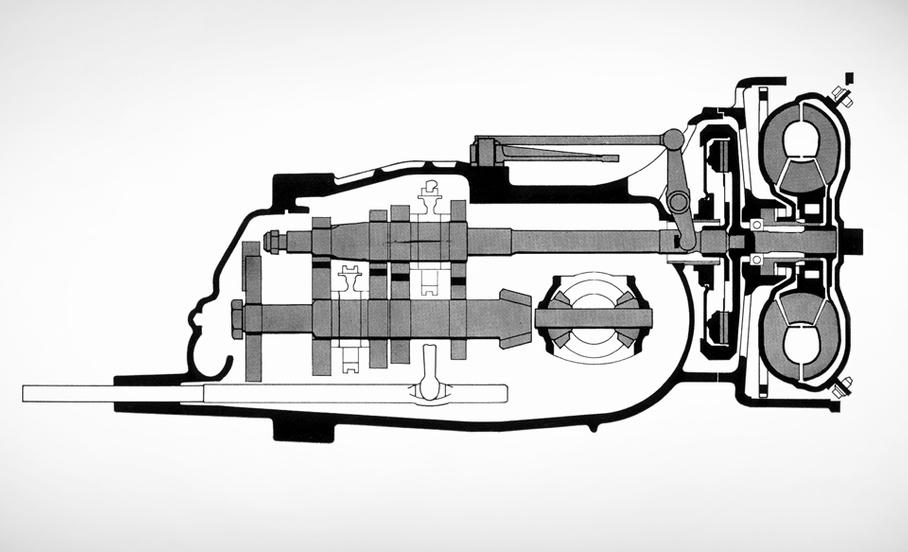 Из-за отсутствия легкого и компактного «автомата» для модели 911, в Porsche в семидесятых использовали «механику» Sportmatic с гидротрансформатором и автоматизированным сцеплением. Это, впрочем, не освобождало от необходимости орудовать рычагом.