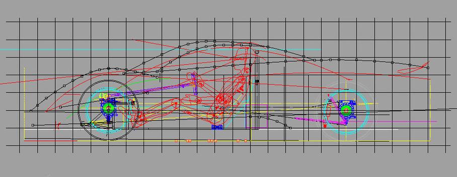 Изначальные ключевые точки и габариты «Маруси», в рамках которых могли фантазировать дизайнеры.