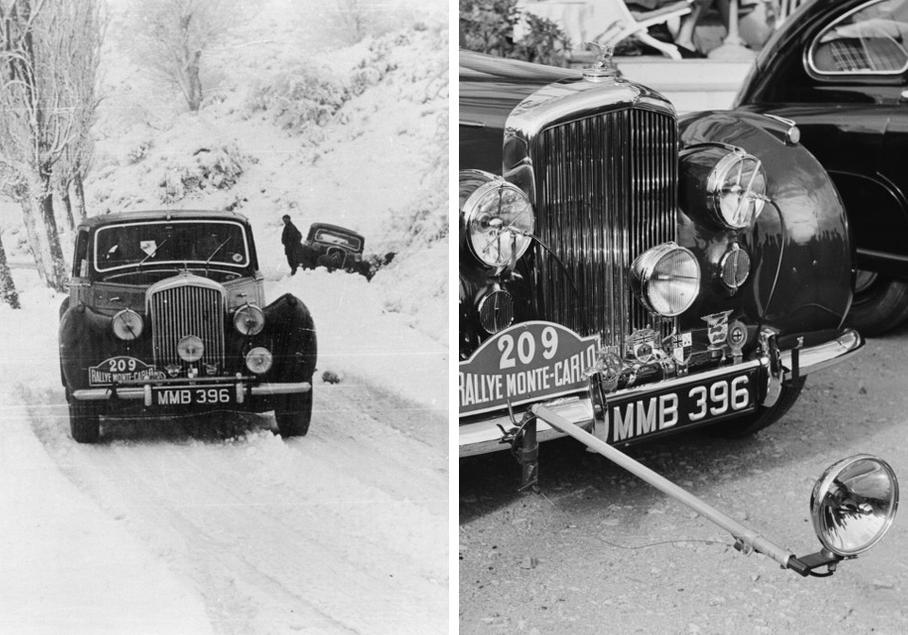 Одно из поздних ноу-хау Майка Купера - прожектор для ночных спецучастков на выносной штанге. 