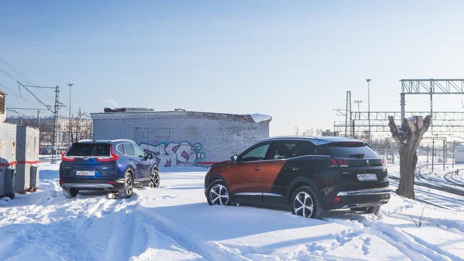 Чужие звезды. --Peugeot 3008 против Honda CR-V