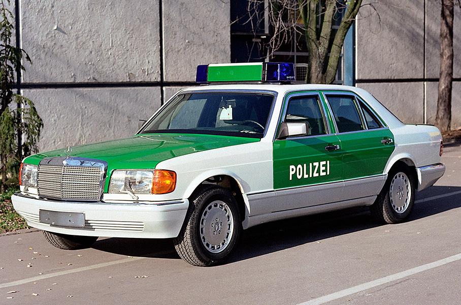 Немецкие полицейские автомобили