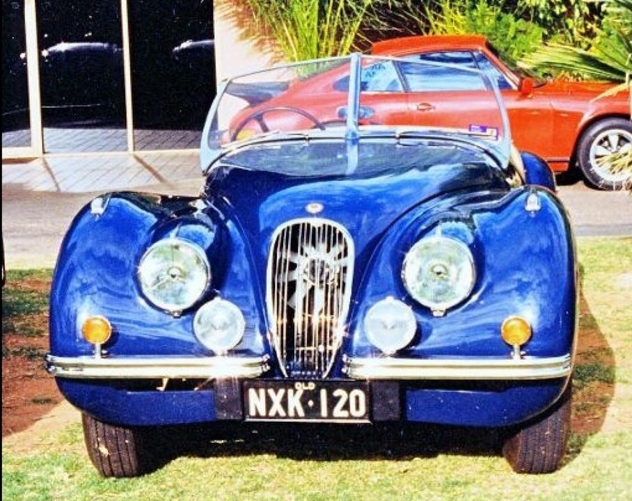 Тот самый Jaguar в наши дни — уже после полной реставрации