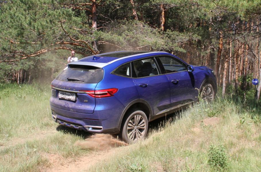 Такие препятствия внедорожной электронике Хавейла по зубам