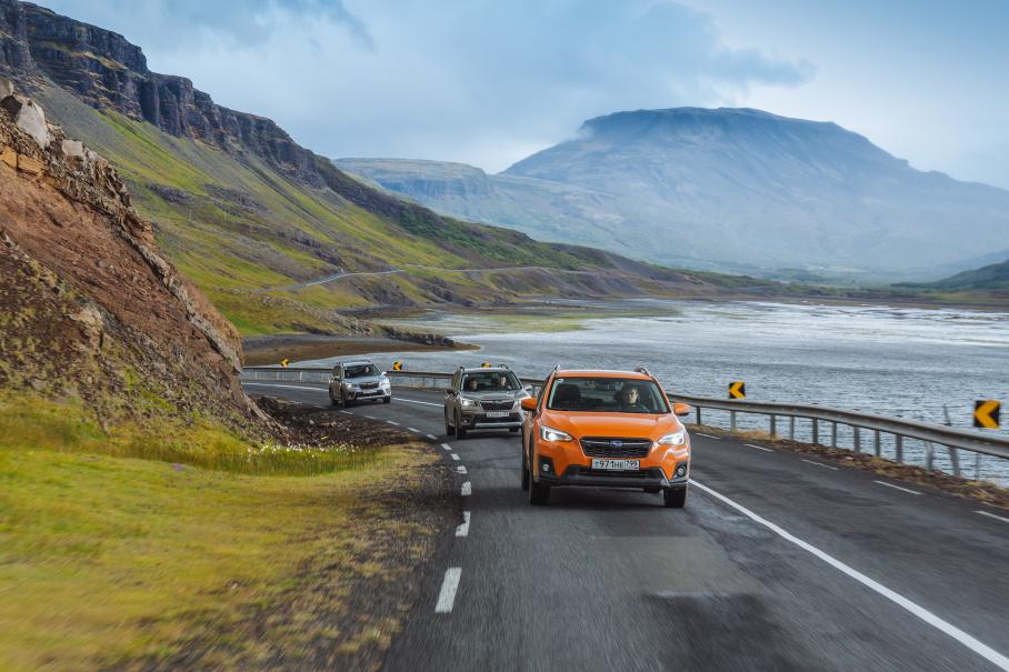 Путешествуем по Исландии на Subaru