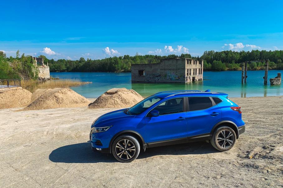 Исследуем потайные уголки Эстонии на Nissan Qashqai