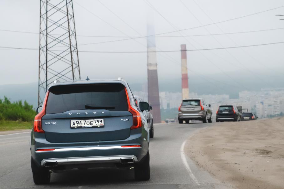 Тестируем Volvo XC90 на Кольском полуострове