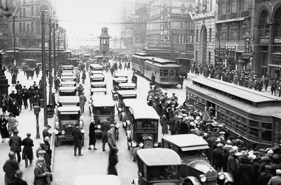 Детройт 1920-х годов