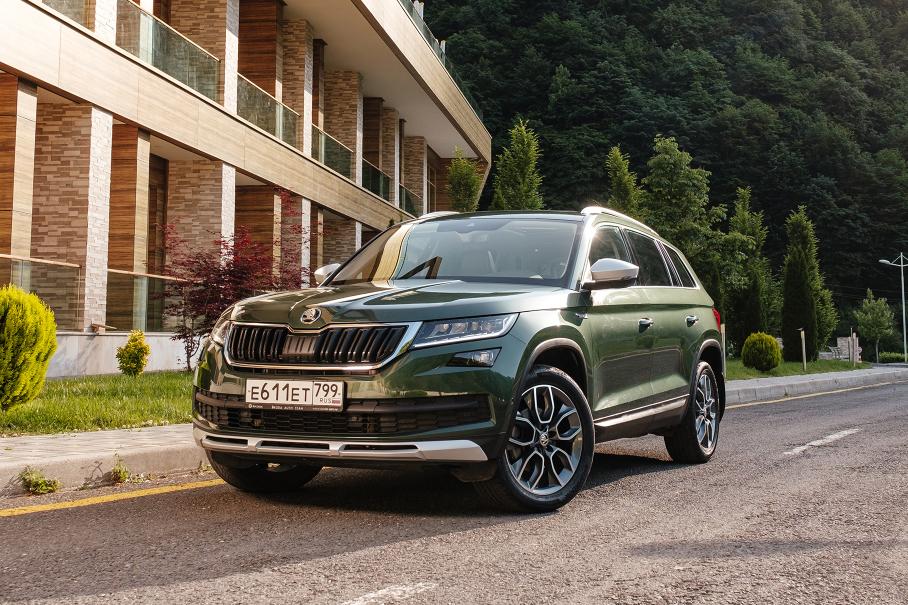 Путешествуем на Skoda Kodiaq по Азербайджану