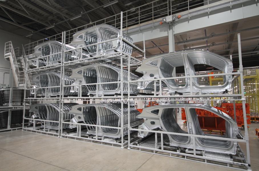 Детали кузова для кроссоверов F7 и F7x штампуются на заводе Haval в Туле