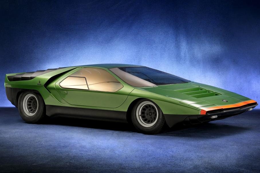 Концепт-кар Alfa Romeo Carabo работы Марчелло Гандини, 1968 год