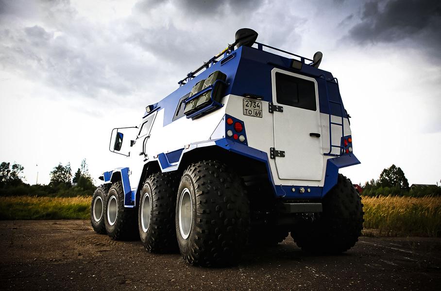 Пройдут везде: экстремальные вездеходы из России