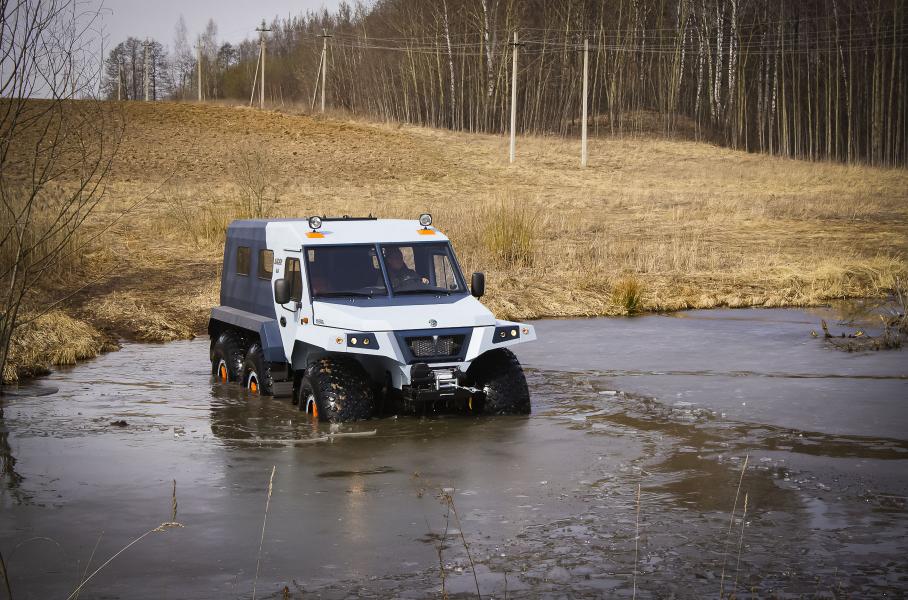Пройдут везде: экстремальные вездеходы из России