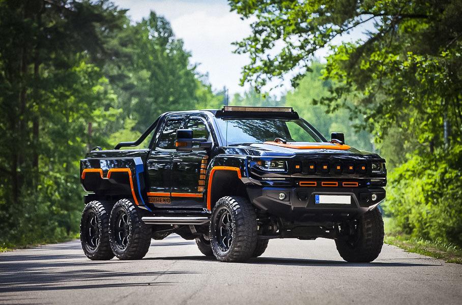 Семь шестиколесных автомобилей-монстров, которых вы не встретите на улице