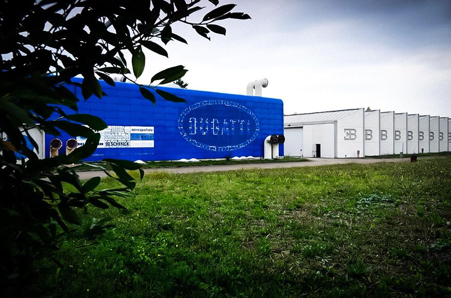 Закрытая фабрика Bugatti