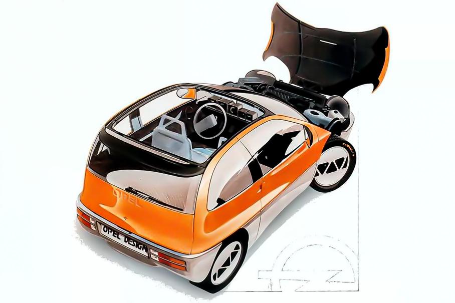 Концепт Opel Junior: первая работа Криса Бэнгла