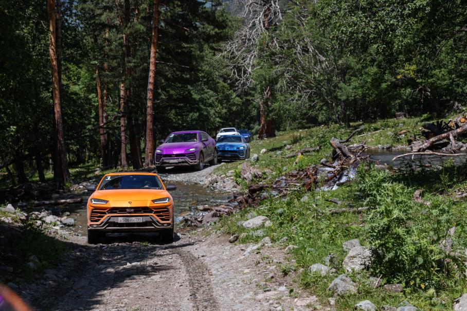 Джигитовка на Lamborghini