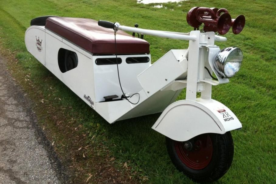 Товарный образец мопеда конструкции Брюса Моса